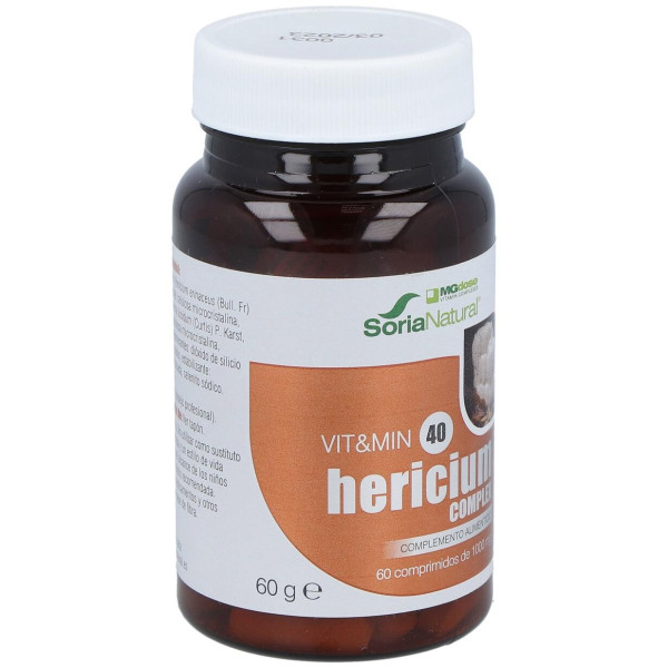 Mg Dose Soria Natural Vit Y Min 40 Hericium Complex 60Comp