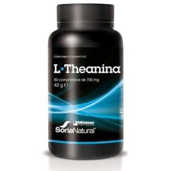 Soria Natural Mgdose L Theanina 700Mg 60Comp