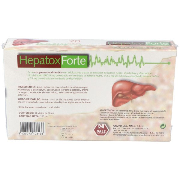 Nale Hepatox Forte 20 Viales