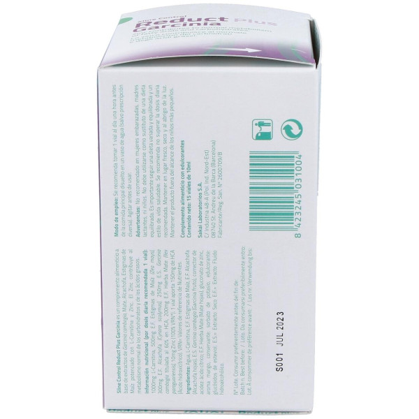 Sakai Sline Control Reduct Plus Garcinia 14 Ampollas