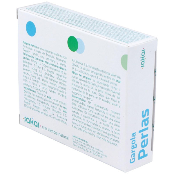 Gargola Perlas 30Perlas