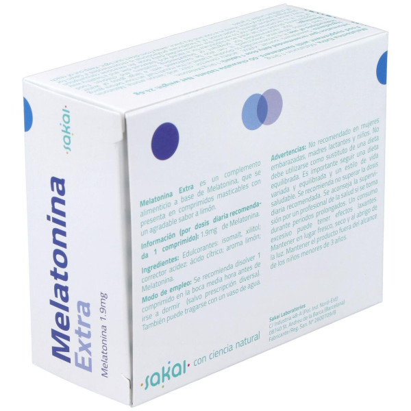 Sakai Melatonina Extra Masticable 60 Comp