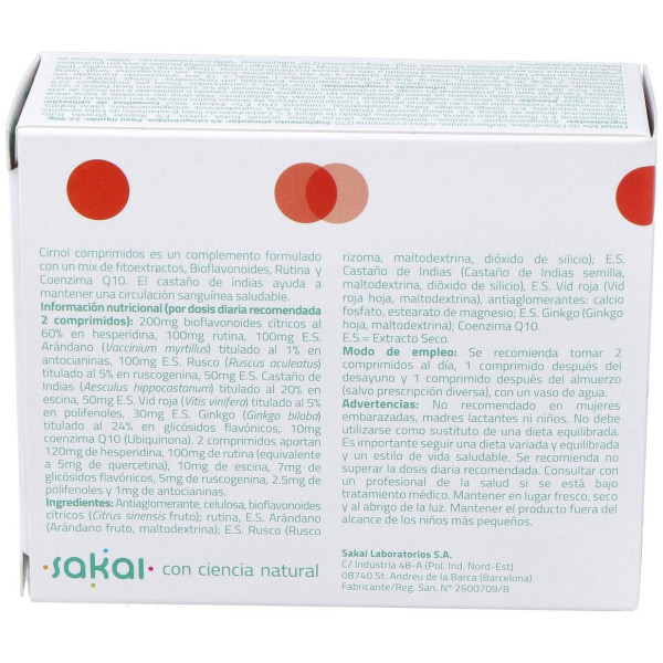 Sakai Cirnol Comprimidos
