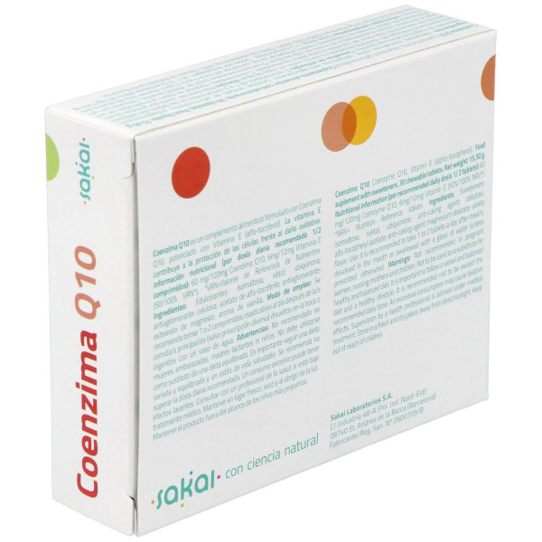 Sakai Coenzima Q-10 30 Comprimidos
