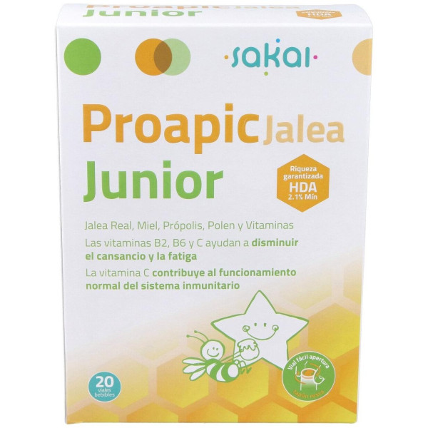 Proapic Jalea Real Infantil-Junior 20Amp.