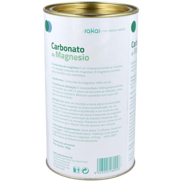 Sakai Carbonato De Magnesio 160G
