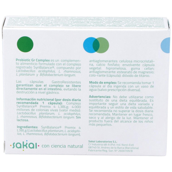 Sakai Probioticg Complex Cápsulas
