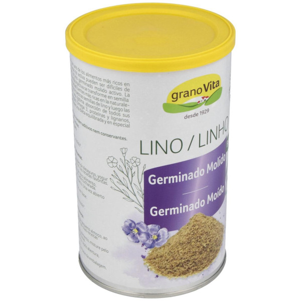 Semillas De Lino Germinado Molido 500Gr.