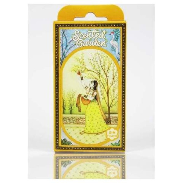 Radhe Shyam Incienso Scented Garden Rosa Cono 12Uds