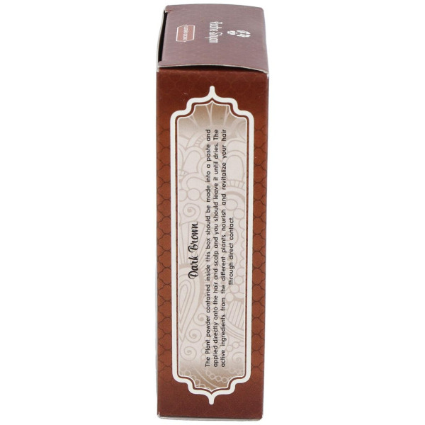 Radhe Shyam Hena Tinte Natural Castaño Oscuro Polvo 100Gr
