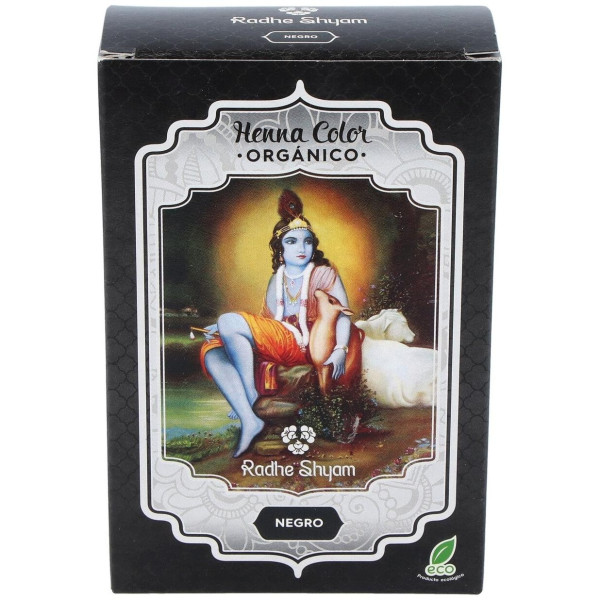 Radhe Shyam Henna Color Negro 100Ml