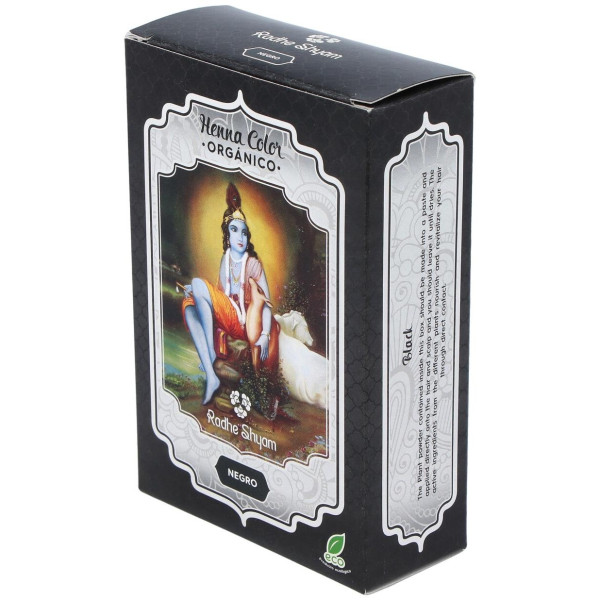 Radhe Shyam Henna Color Negro 100Ml