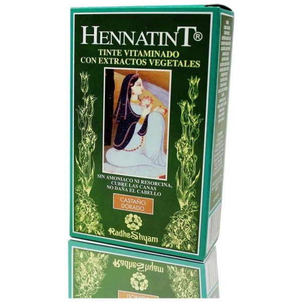 Radhe Shyam Hennatint Castaño Dorado 120Ml