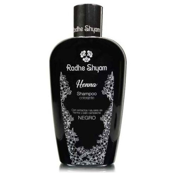 Radhe Shyam Champú Henna Negro 250Ml