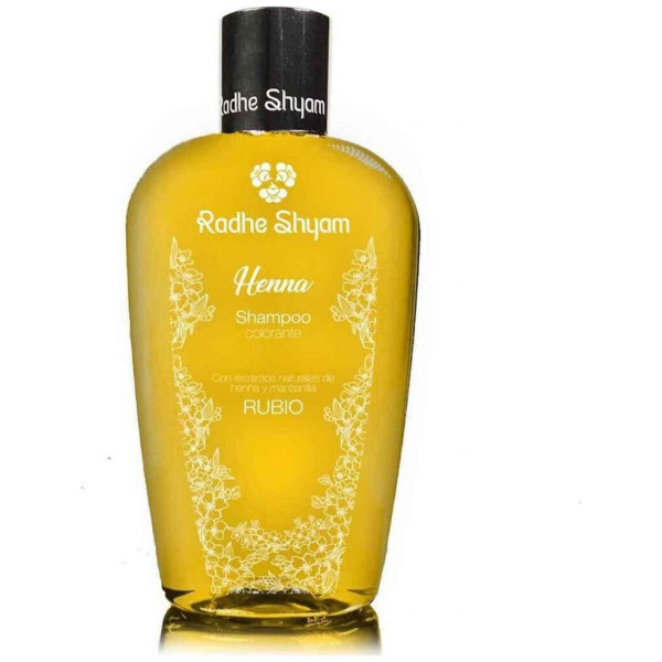 Radhe Shyam Champú Henna Color Rubio 400Ml