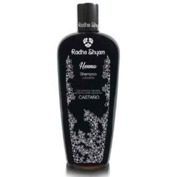 Radhe Shyam Champú Henna Color Castaðo 400Ml