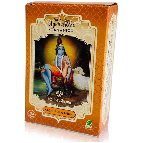 Radhe Shyam Tratamiento Capilar Ayurvédico Kachur Sugandhi 100G