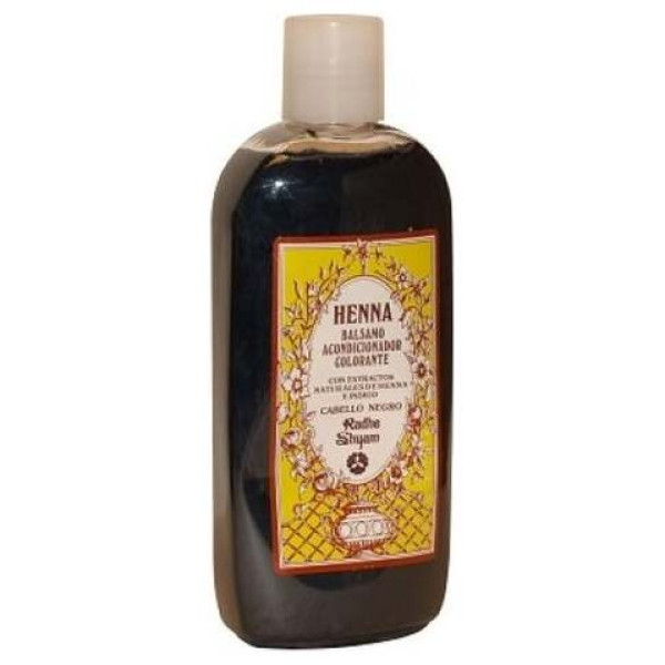 Balsamo Acondicionador Henna Color Negro 250Ml.