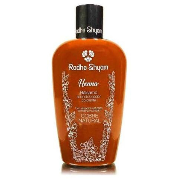 Radhe Shyam Bálsamo Acondicionador Henna Color Cobre 400Ml