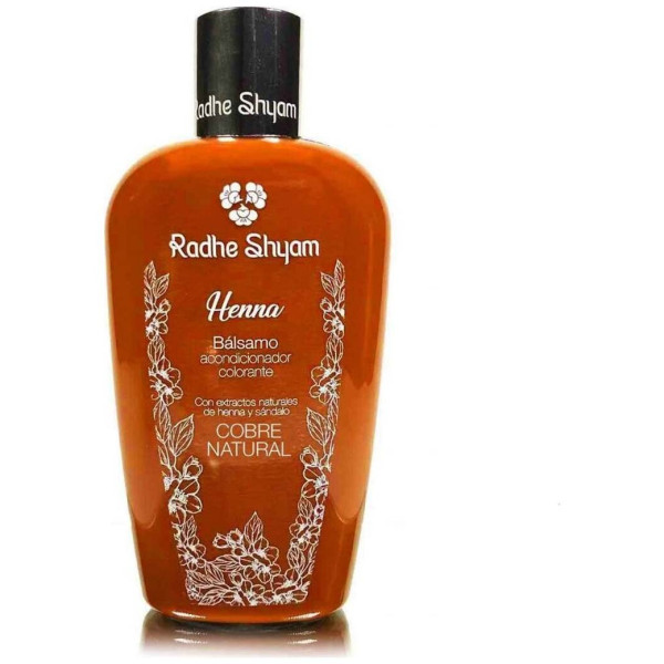 Radhe Shyam Bálsamo Acondicionador Henna Color Cobre 400Ml