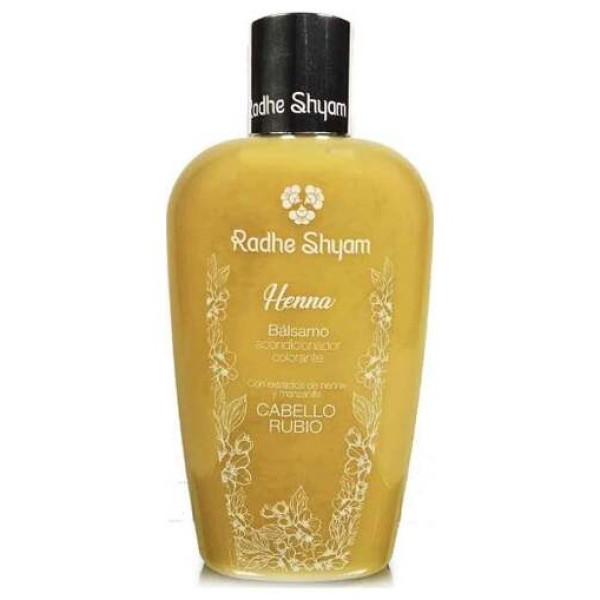 Balsamo Acondicionador Henna Color Rubio 400Ml.