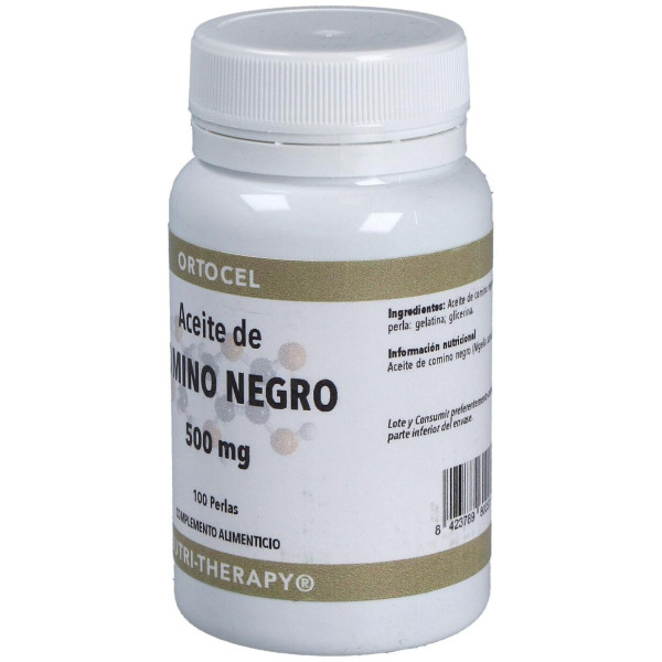 Ortocel Aceite De Comino Negro 500Mg 100 Perlas