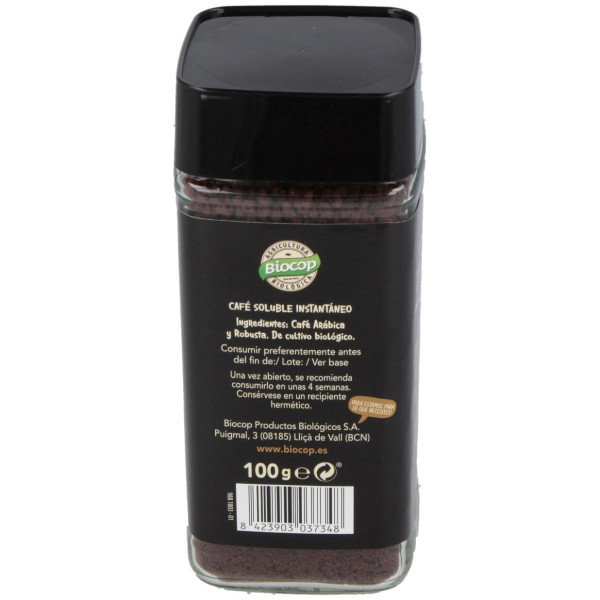 Cafe Soluble Instantaneo 100Gr. Bio