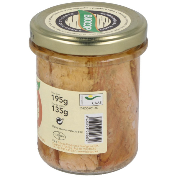 Biocop Salmon Filetes Bio 195G