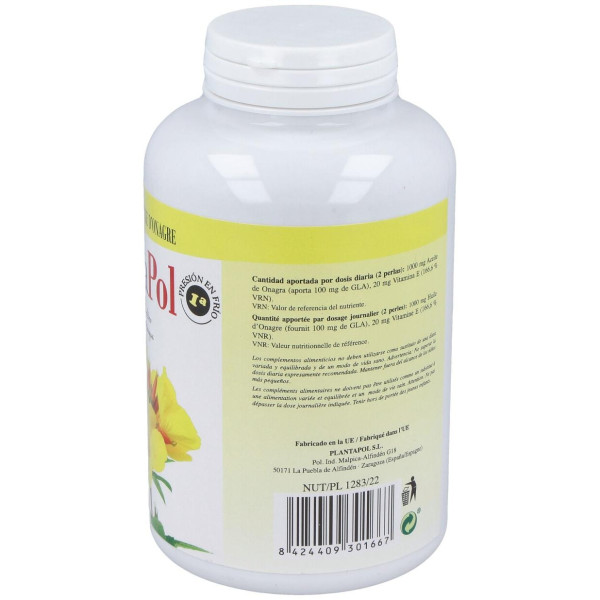 Onagrapol (Aceite De Onagra) 500Mg. 400Perlas