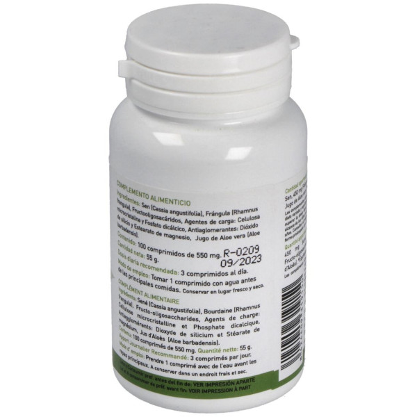 Plantapol Sen_ Frangula_ Aloe Y Fos 100 Comprimidos