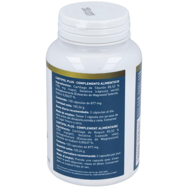 Cartipol Plus (Cartilago De Tiburon 750Mg)120Cap.