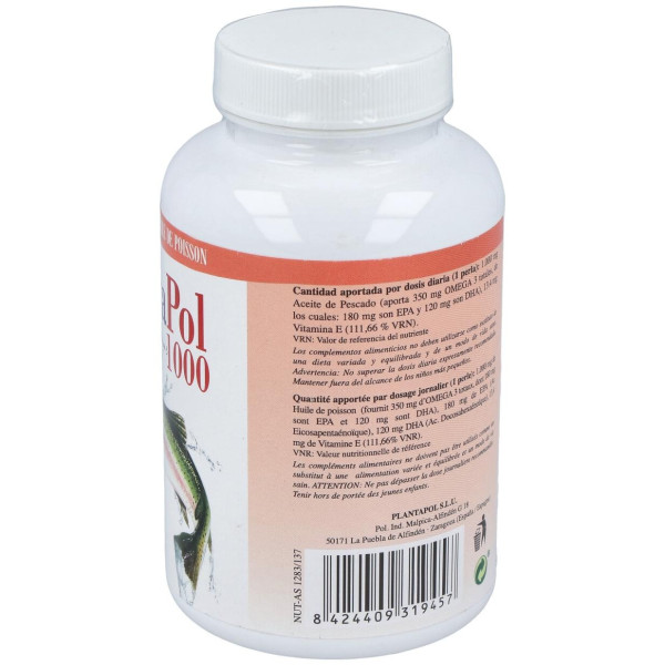 Omegapol (Aceite De Pescado) 1000Mg. 120Perlas