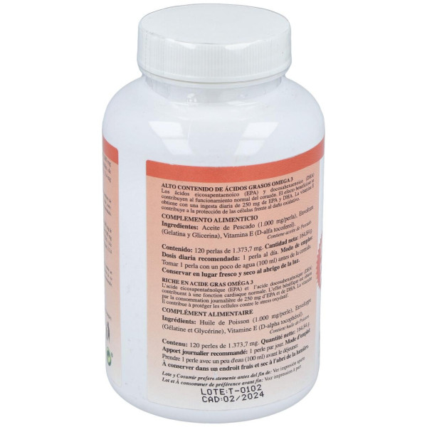 Omegapol (Aceite De Pescado) 1000Mg. 120Perlas