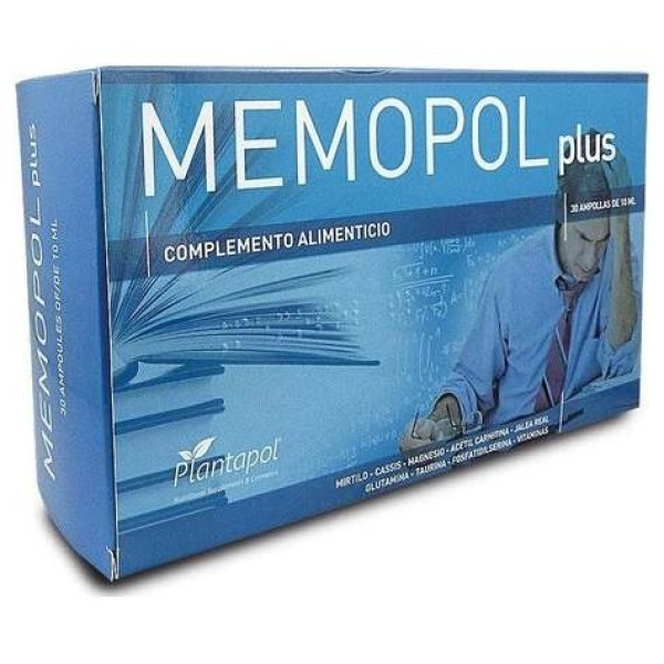 Plantapol Memopol Plus 30 Ampollas