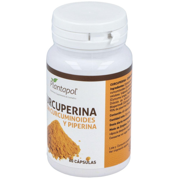 Plantapol Curcuperina Con Curcuminoides Y Piperina 60 Capsulas