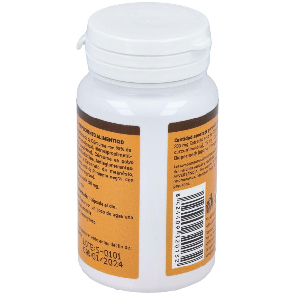 Plantapol Curcuperina Con Curcuminoides Y Piperina 60 Capsulas