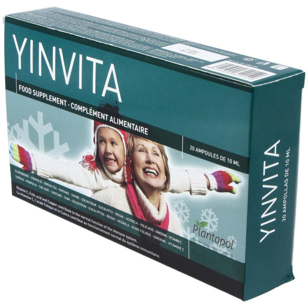 Yinvita (Ginseng+Shitake+Eleutero.) 20Amp.