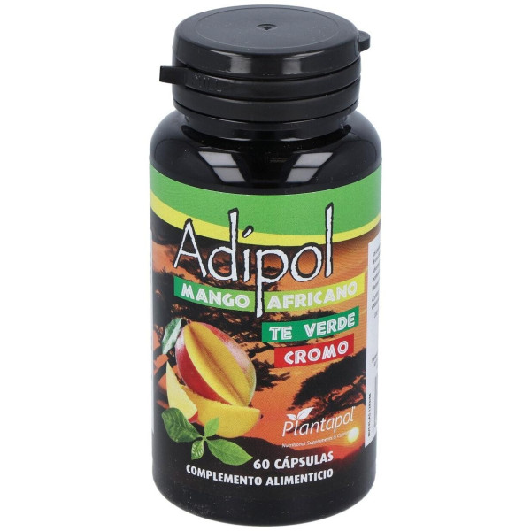 Plantapol Adipol Mango Africano_ Te Verde_ Cromo 60 Capsulas