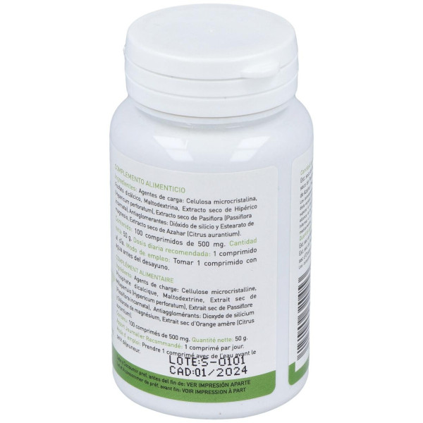 Plantapol Hiperico Pasiflora Azahar 100 Comprimidos