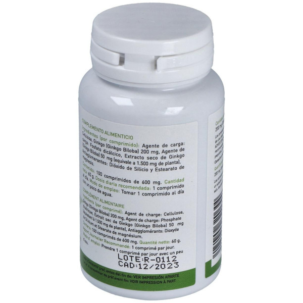 Plantapol Ginkgo Biloba 100 Comprimidos