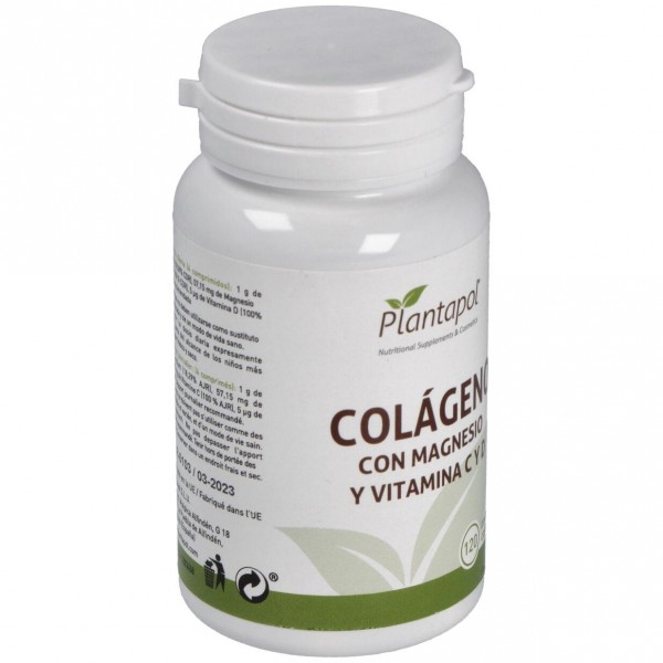 Planta Pol Colágeno Magnesio Vitamina C/D 120 Comprimidos