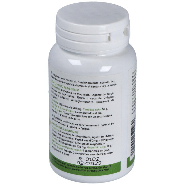 Plantapol Magnesio Plus 100 Comprimidos