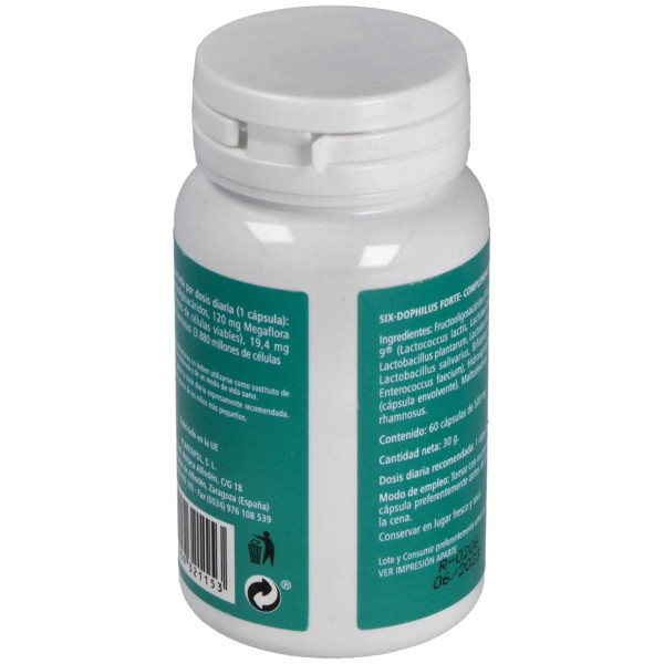 Six Dophilus Forte 60Cap.
