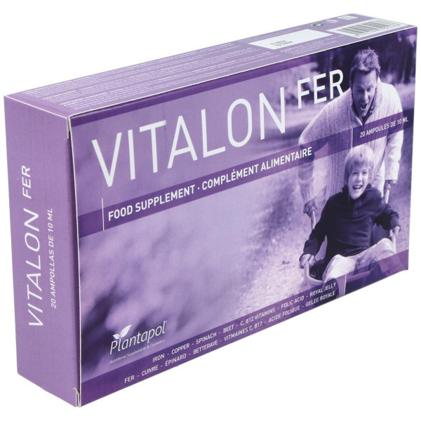 Vitalon Fer (J.Real+Hierro+Oligoelementos) 20Amp. 2