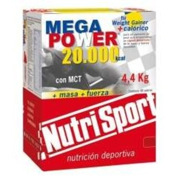 Nutrisport Megapower 20.000 40 Sobres 4_4 Kg Fresa