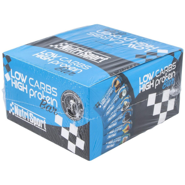 Nutrisport Barritas Low Carbs Brownie 16 Uds
