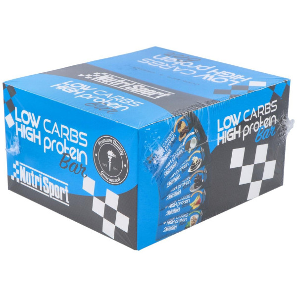 Nutrisport Barritas Low Carbs Cookies Y Cream 16 Uds