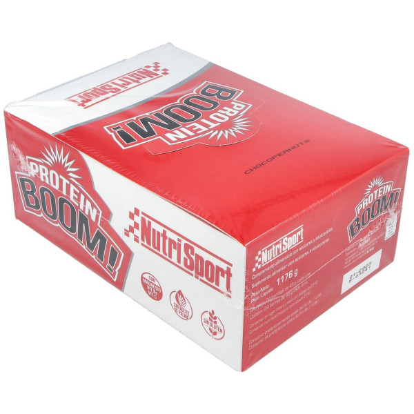 Protein Boom Barritas Chocopeanuts 24Ud.