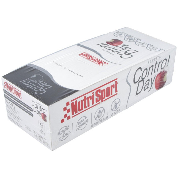Nutrisport Controlday Barritas Proteicas De Yogur Y Manzana 28 Unidades
