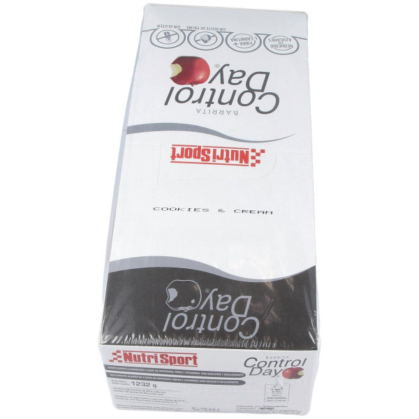 Nutrisport Barritas Energéticas Controlday Galleta 28Uds